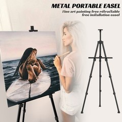 Easels for Painting Canvas, 66″ Art Easel for Drawing, Portable Painting Easel