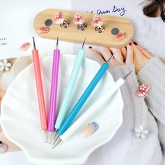 Pattern Tracing Stylus, Ball Embossing for Nail Art Ball Tip Clay Tool Sculpting
