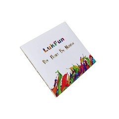 LukFun Paint by Numbers for Adults, DIY Acrylic Frameless, Flying Butterflies