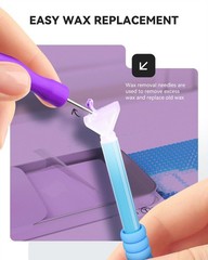 Strong Adsorption Putty Wax For Diamond Art Kits Purple DIY Painting Tools