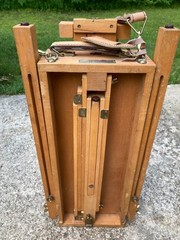 VINTAGE – JULLIAN HALF BOX – FIELD / TRAVEL EASEL – FRANCE