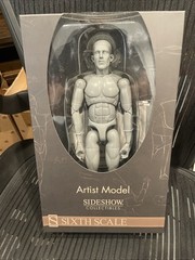 Sideshow Collectibles Artists Model Gray Male 1/6 Scale NRFB