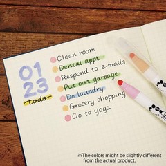 Kuretake CLEAN COLOR DOT Single Mild 6 colors set, Office Product
