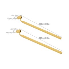 2 Pcs Aluminum Paint Pen with Fluid Writer Tip for Car and Chip Repair