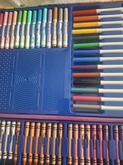CRAYOLA CRAYON AND COLORED PENCIL, & MARKER SET. BRAND NEW