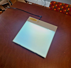 Vintage Artograph LightTracer Model 225-365 Light Box Tracing Pad Tested