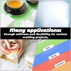 12 Inches x 40ft Acetate Sheets for Crafts 4 Mil/0.1mm Clear Acetate Sheets B…