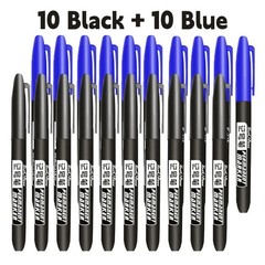 6pcs Permanent Marker Pen Set Waterproof Ink Sketch Drawing Markers – NEW