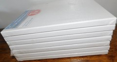 NEW Artist’s Loft 7 Canvas on Frames Super Value Pack 12 x 12″ White
