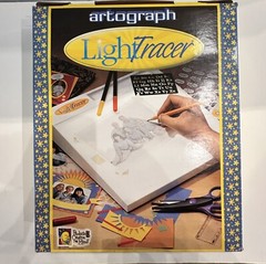 LIGHTLY USED – ARTOGRAPH LIGHT TRACER, ART & CRAFT LIGHT BOX – MODEL 225-365