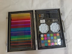Unicorn Art Set 145 pcs/ Set For Kids /Ideal for children age3+/Carry Case/PINK