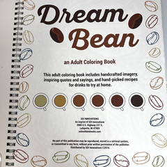 Dream Bean Coffee Lover’s Adult Coloring Book