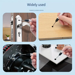10Pcs/Set Multi-Purpose 20Mm Deep Hole Long Nib Head Marker for Metal Perforatin