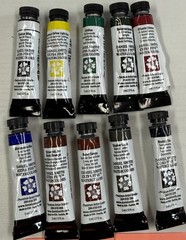 10 Lot Daniel Smith Extra Fine Artist Watercolor paint 5ml tubes ~Free Ship
