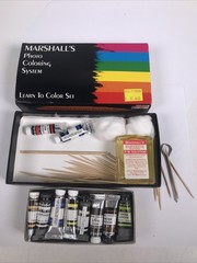 Marshall’s Photo Coloring System Advanced Set Photo Oil Kit Used