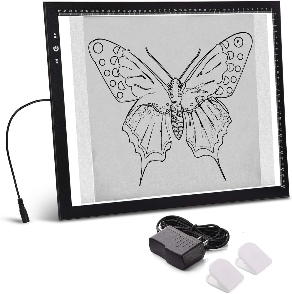 A3 Artist Tracing Light Box Copy Table, 12V1A Adapter Power Dimmerable 6000