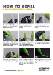 Montana Cans Acrylic Paint Marker, 15Mm, Standard Nib, Office Product