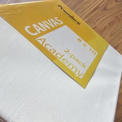 Premiere by Nicole Academy Series 8×10 Cotton Canvas Panel 2 Pack
