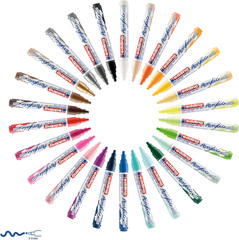 5100 Medium Waterproof round Nib 2-3Mm-Acrylic Paint Drawing on Canvas, Art Pape
