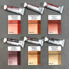 Holbein Watercolor Paints, Professional Grade, 86 Colors, 15 ml Tubes