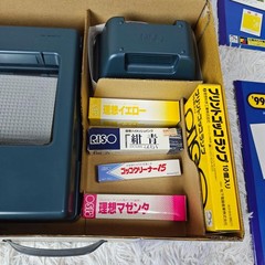 RISO Print Gocco PG-11 Set With Box Rare Model Includes Ink And Many Accessories