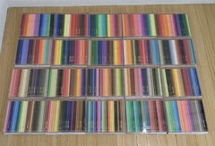FELISSIMO 500 Colored Pencils Collection Full Color Set Made in KOBE JAPAN, Used