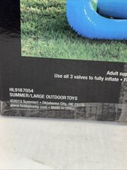 NEW Inflatable Easel INDOOR Outdoor Artist Washable Canvas 26.5 X 49 X 39 inches