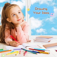 20 Pcs Blank Flip Books Mini Sketch Pad Kit 4.5 x 2.5 in for Animation Drawing