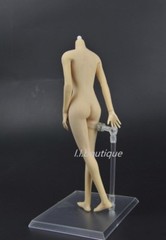 JIAOU DOLL 1/6 FEMALE SEAMLESS Medium Bust Pale Figure Body w/ BIKINI & STAND
