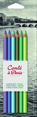Conté à Paris Pastel Pencils, Set of 6, 1 Count (Pack 6), 6 Colors