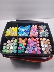 Shuttle Art 121 Colors Alcohol 121 Fine & Chisel Tip, 117