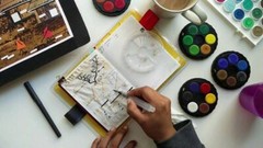 36 Brilliant Colours Koh-I-Noor Watercolour Paints Discs Set Art Craft Painting