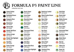 P3 Paints – Multiple Colors