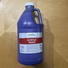 Handy Art Acrylic Paint Half Gallon, Violet