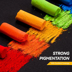 Soft Pastel Set (48 Colors) – Fine Pigments with Smooth Strokes & Strong Colorin