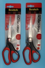 Scotch 8″ Precision Scissors, Great for Everyday Use (1448) Pack Of 2