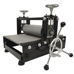 Single-Axis Intaglio Press Professional Etching Printing Machine w Feet Felt Pad