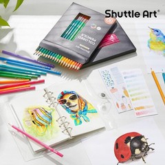 Non-Toxic 80 Color Soft Core Pencils with Numbered Labels – Safe for All Ages