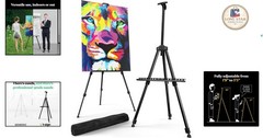 Sturdy Lightweight Easel Stand with Carrying Bag – Perfect for Indoor & Outdoor