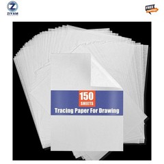 Tracing Paper for Drawing Trace Paper -PSLER 150 Sheets White Translucent Traci
