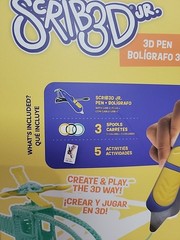 SCRIB3D Junior 3D Printing Pen Set for Kids w/ Filament Activity Guide USB Cable