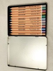 Cretacolor The Brilliants MegaColorMetallic Pencil Tin Set Of 12