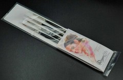 Rosemary & Co Serie 33 Miniature Brush Set (Sizes 3/0 0 1 2) Fast Shipping