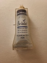 Grumbacher Artist Oil Color Pre-tested Genuine Manganese Blue PB33 37mil tube