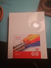 Artlicious Canvases for Painting – Pack of 12, 8 x 10 Inch 8″x10″, White