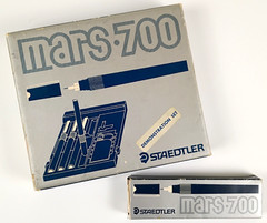 Mars 700 Staedtler Technical Drafting Mechanical Drawing Pens Set of 4 NICE GG15