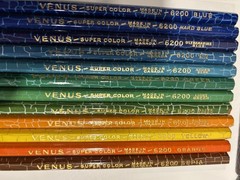 Venus Coloring Pencils RARE Vintage Made In Canada 2 Sets The Watercolor Pencil