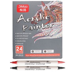 Multicolor Marker Pen Set – Waterproof Acrylic Paint Tips for Kids & DIY Crafts