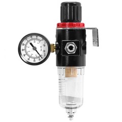 Airbrush Air Compressor Regulator with Pressure Gauge