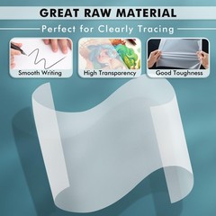 Koala Premium Tracing Paper 8.5×11 inch Transparent white